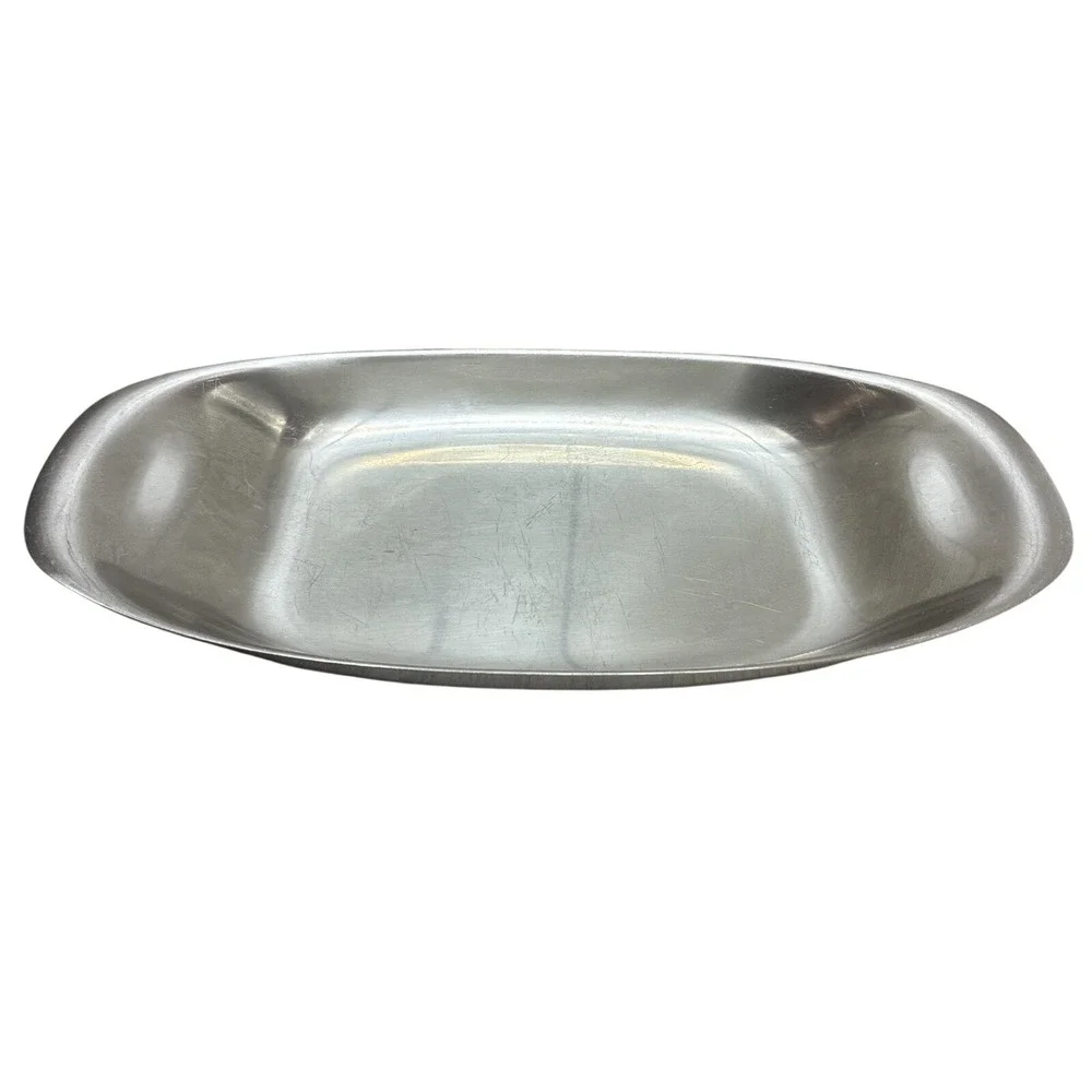 WMF Cromargan Stainless Serving Plate Dish 12x6